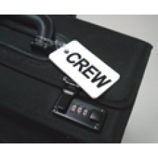 GELFLEX CREW AND LUGGAGE TAG, WHITE 